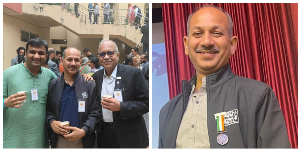 Karmaveer Chakra Award for PURE India Trust!