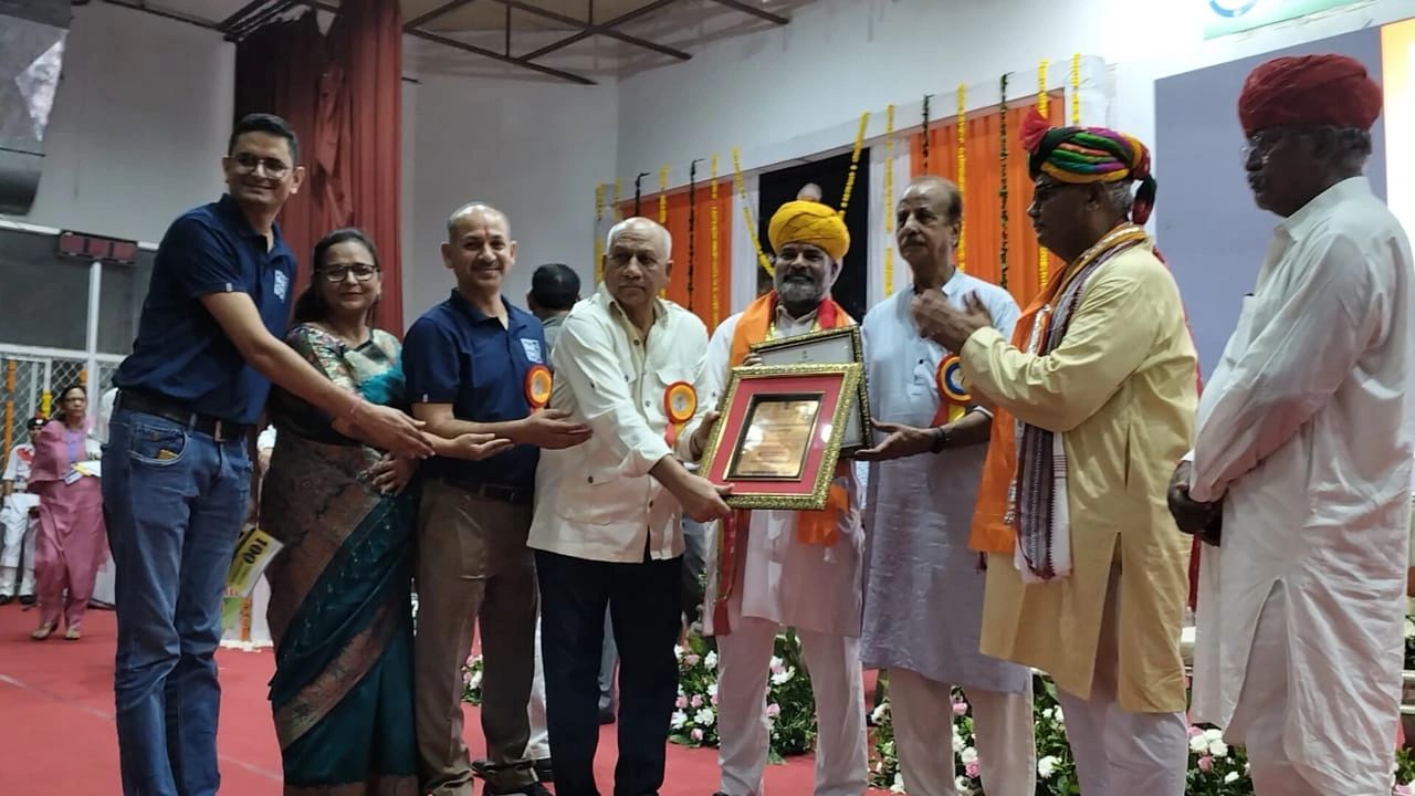 Honored with the Prestigious Bhamashah Award