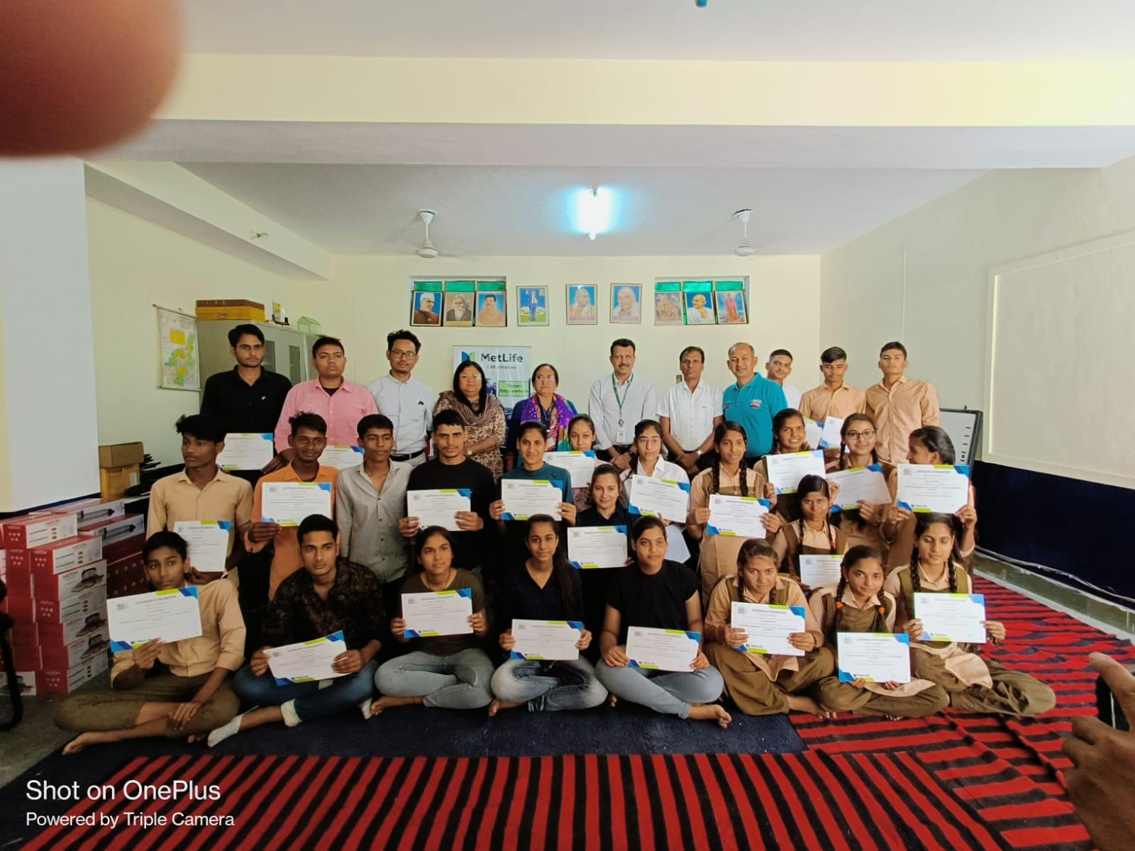 Scholarship, Computer and Study material distribution